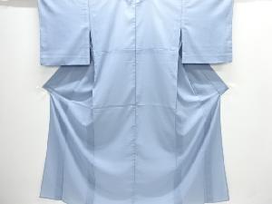 駒絽一つ紋色無地着物